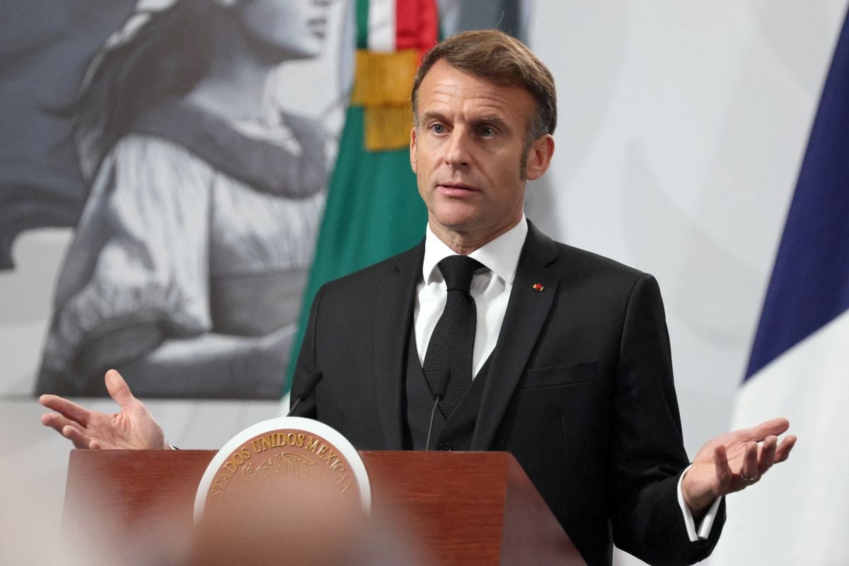 El presidente de Francia, Emmanuel Macron sostendría que a esta altura, (el acuerdo) no es suficiente para proteger a los agricultores franceses. Foto: Ludovic MARIN / AFP