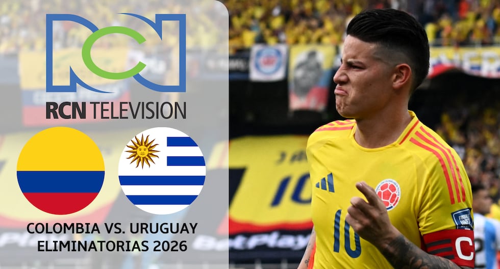Ver RCN en Vivo: Colombia vs Uruguay en Vivo por TV y Online - Eliminatorias 2026