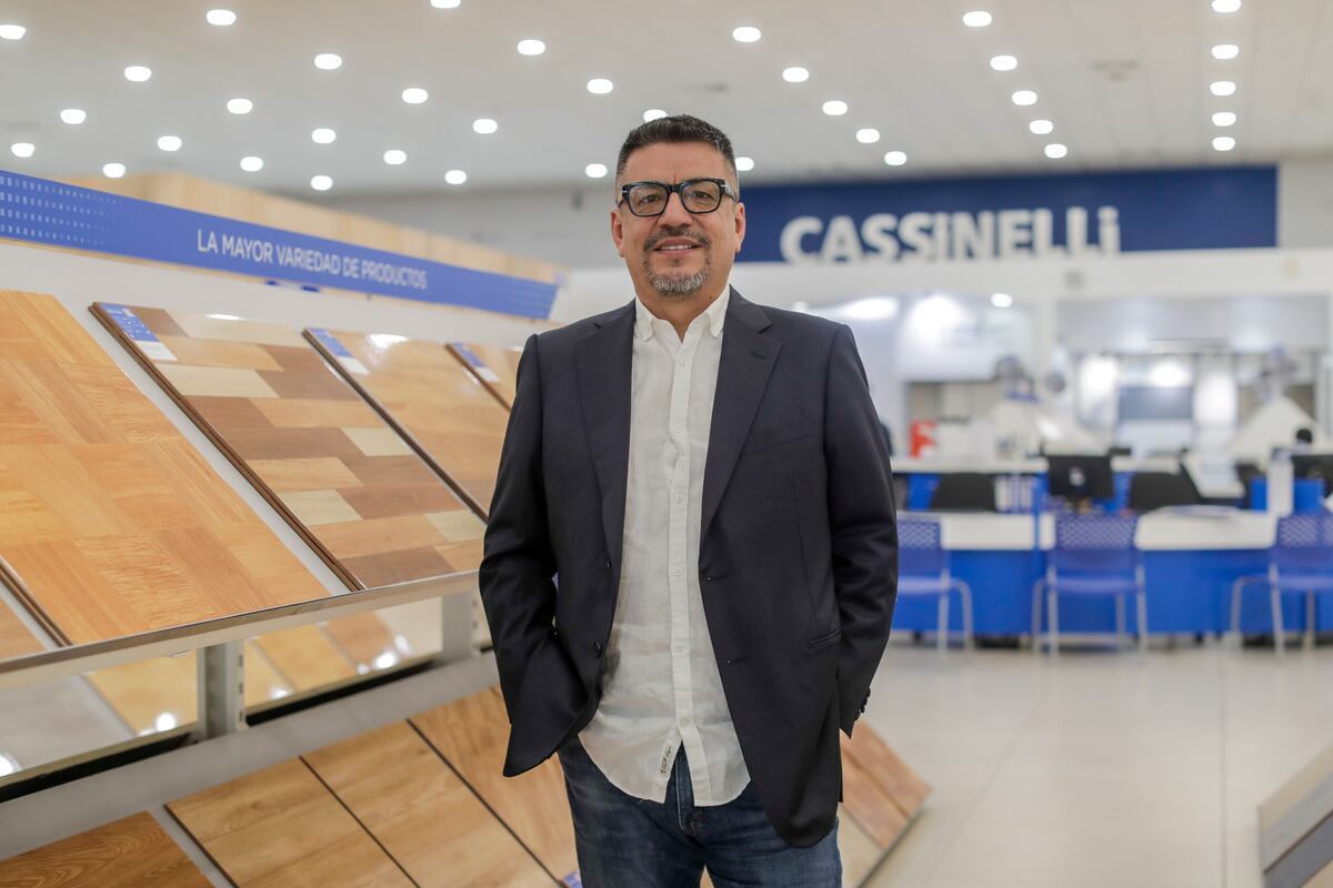 Jony Cava, gerente general de Retail de Cassinelli. (Foto: César Campos).