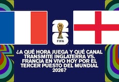 🚨 ¿A qué hora juega y qué canal transmite Inglaterra vs. Francia EN VIVO hoy por el tercer puesto del Mundial 2026?