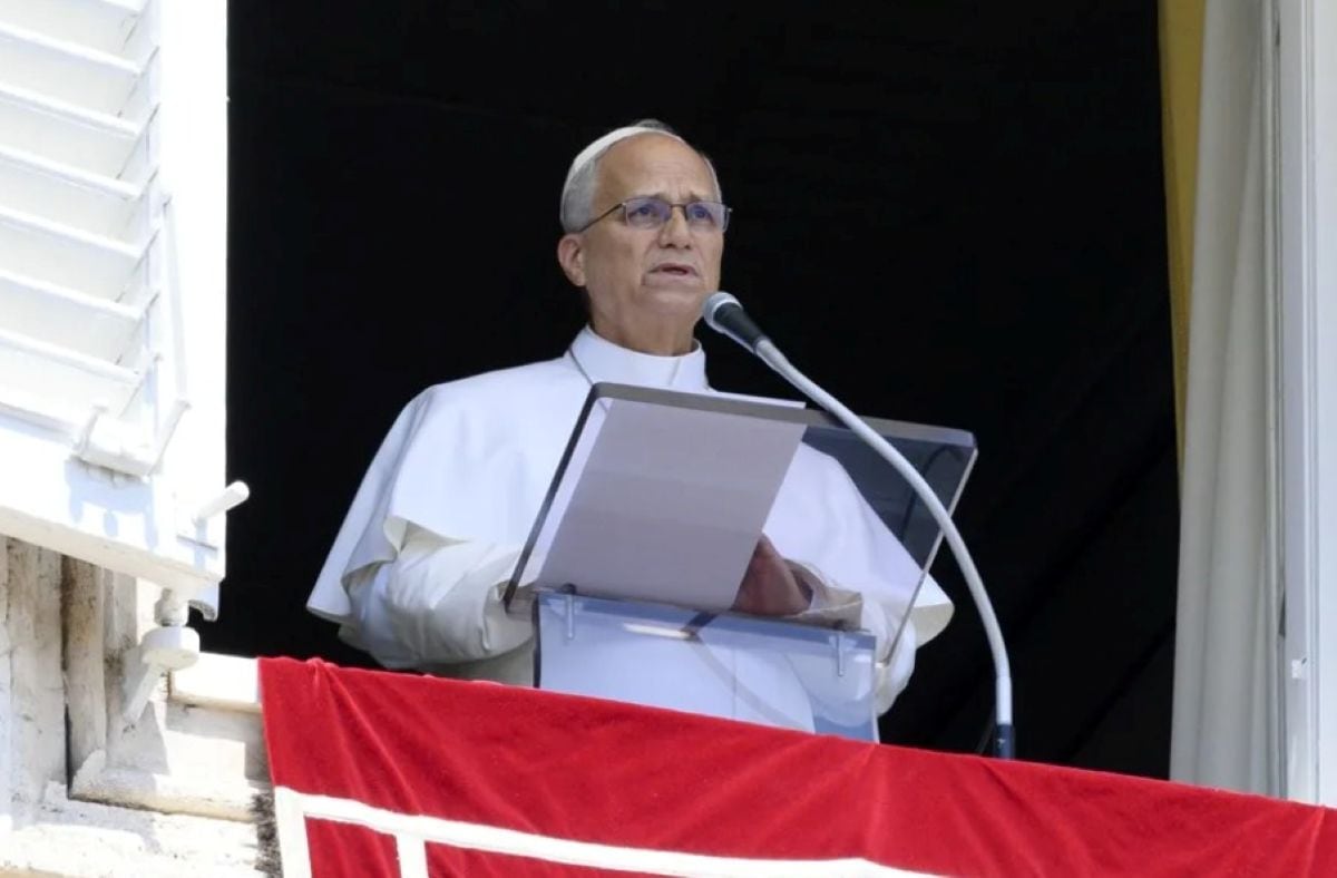 El papa León XIV expresó su solidaridad con las víctimas del terremoto que golpeó varias zonas de Colombia. Foto: EFE.