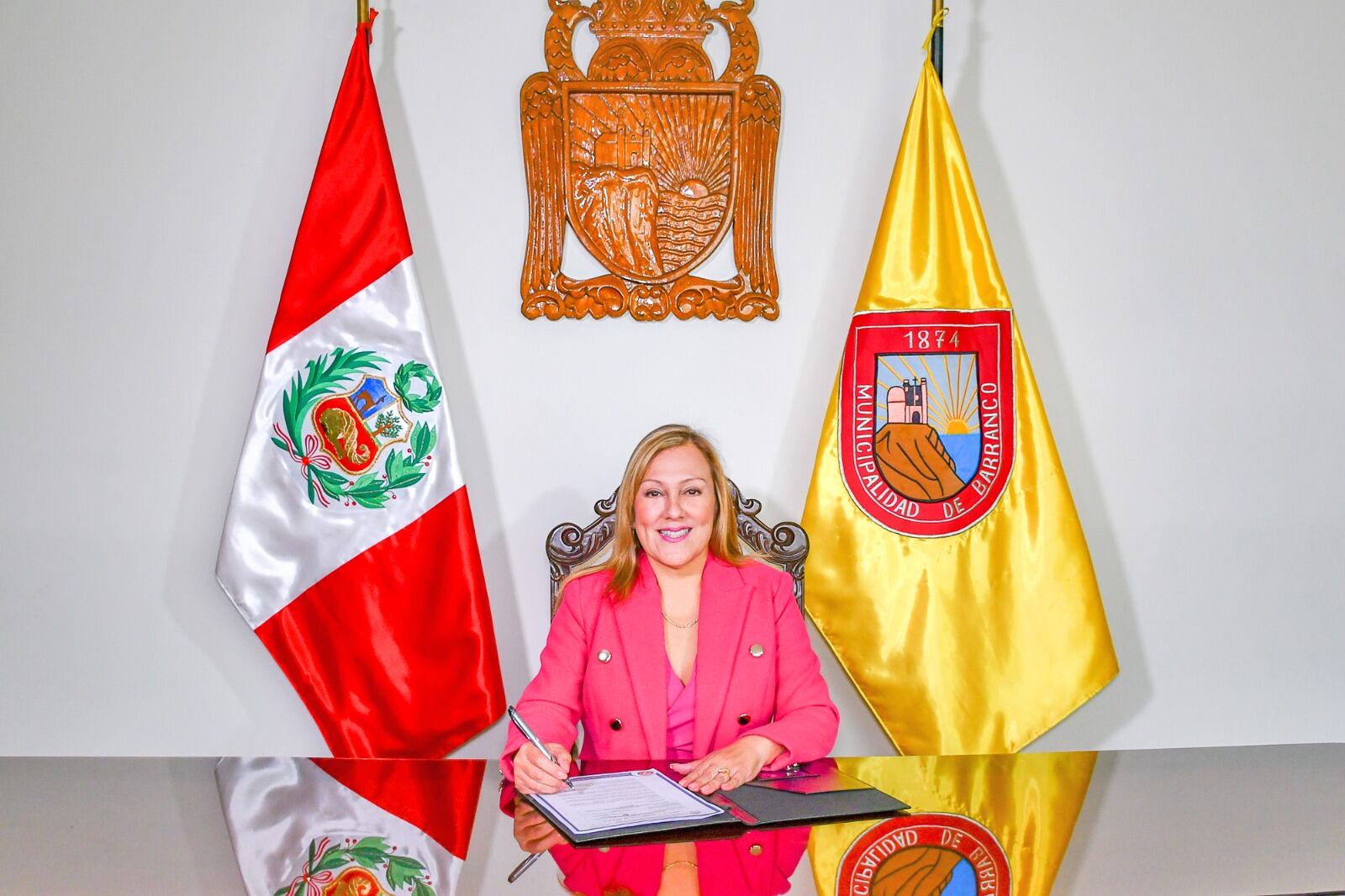 Jessica Vargas, alcaldesa de Barranco, en entrevista con Gestión.