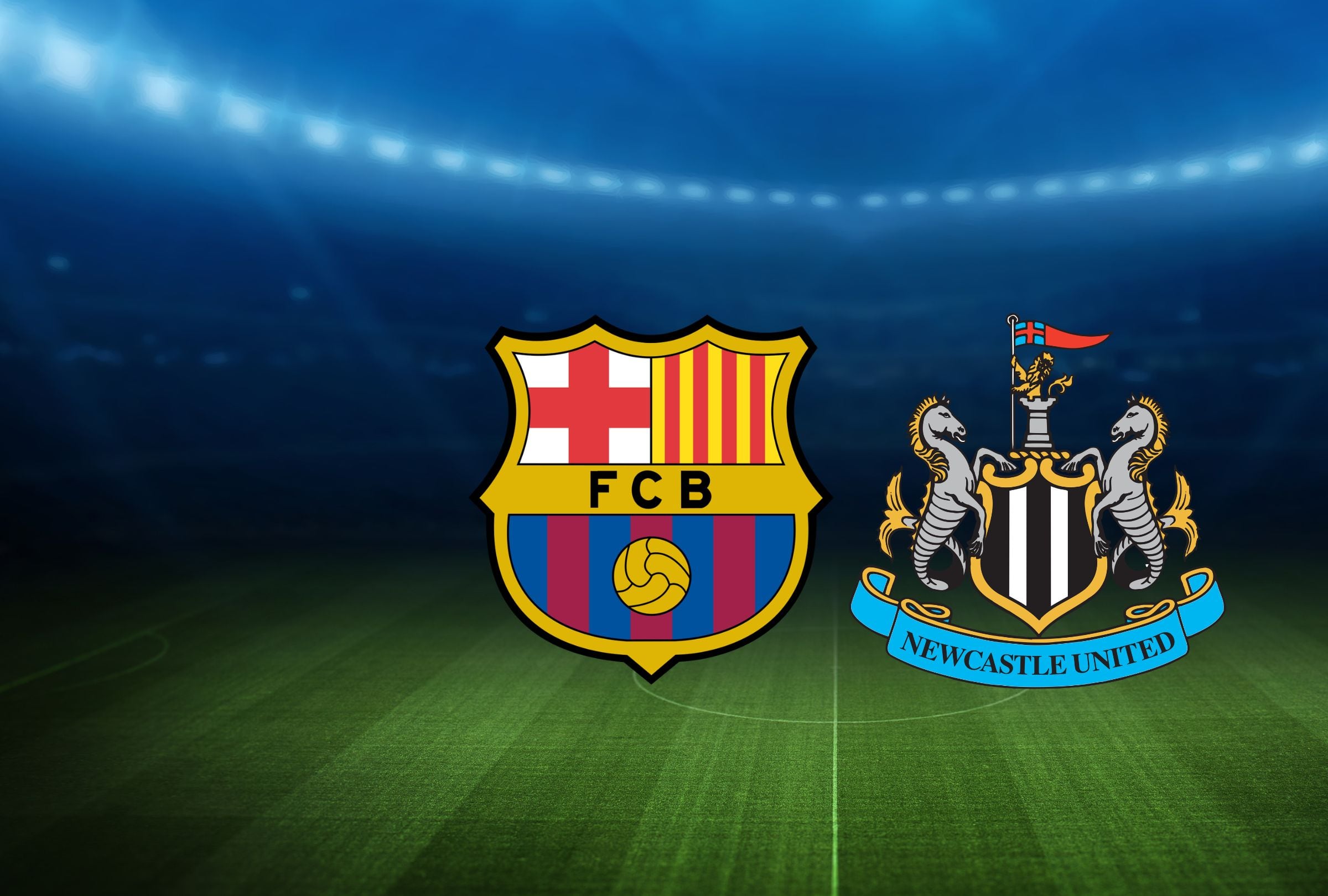 El partido FC Barcelona vs. Newcastle por la Champions League promete ser intenso de principio a fin. (Foto: Composición Gestión Mix)