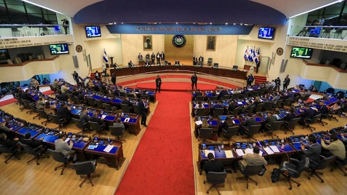 Una sesión del Congreso de El Salvador. (Foto de Reuters)