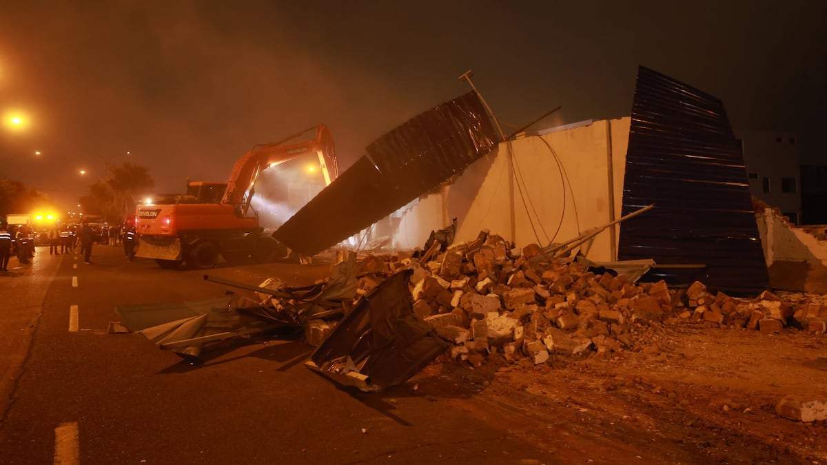 Demolición en avenida Venezuela: se inicia disputa por terreno entre avenida Venezuela y empresa