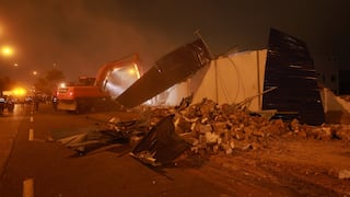 Demolición en avenida Venezuela: se inicia disputa por terreno entre municipalidad y empresa