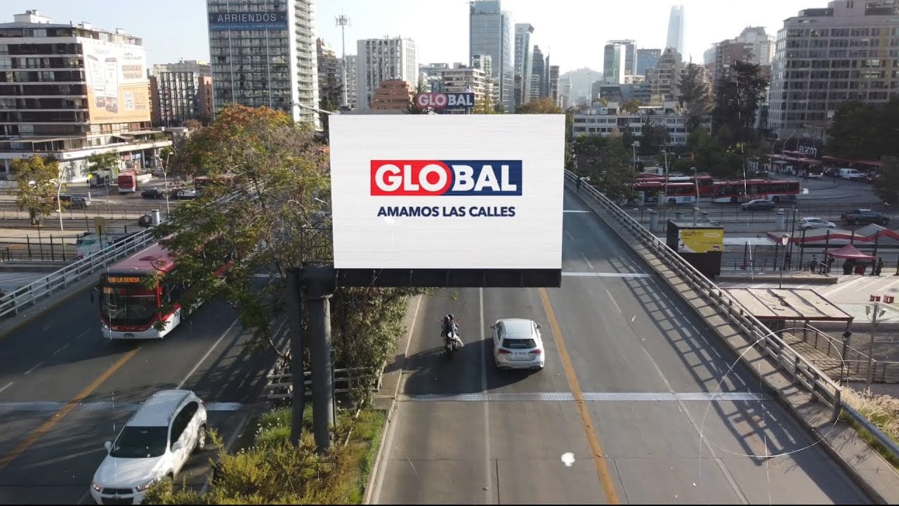 Para concretar su ingreso, la compañía ejecutó una inversión de US$34 millones al adquirir Clear Channel en tres mercados. (Fuente: Global Vía Pública)