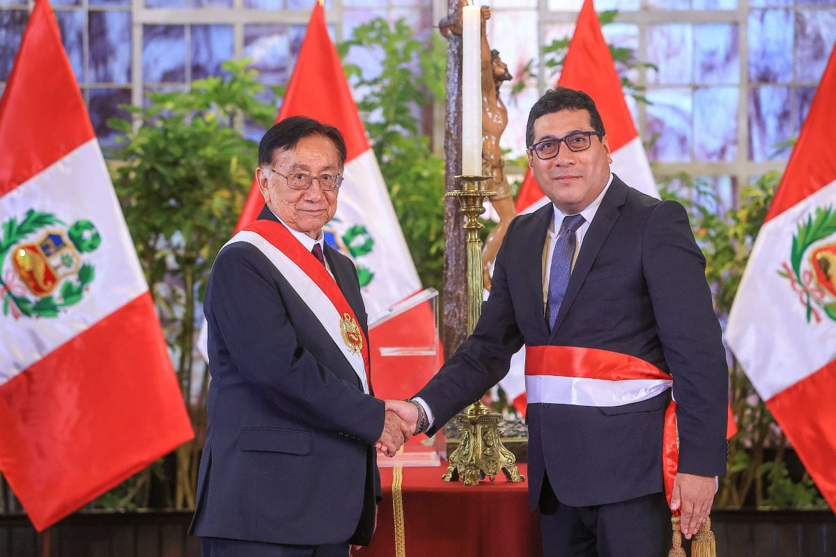 Felipe Meza, ministro de Desarrollo Agrario y Riego. Presidencia.