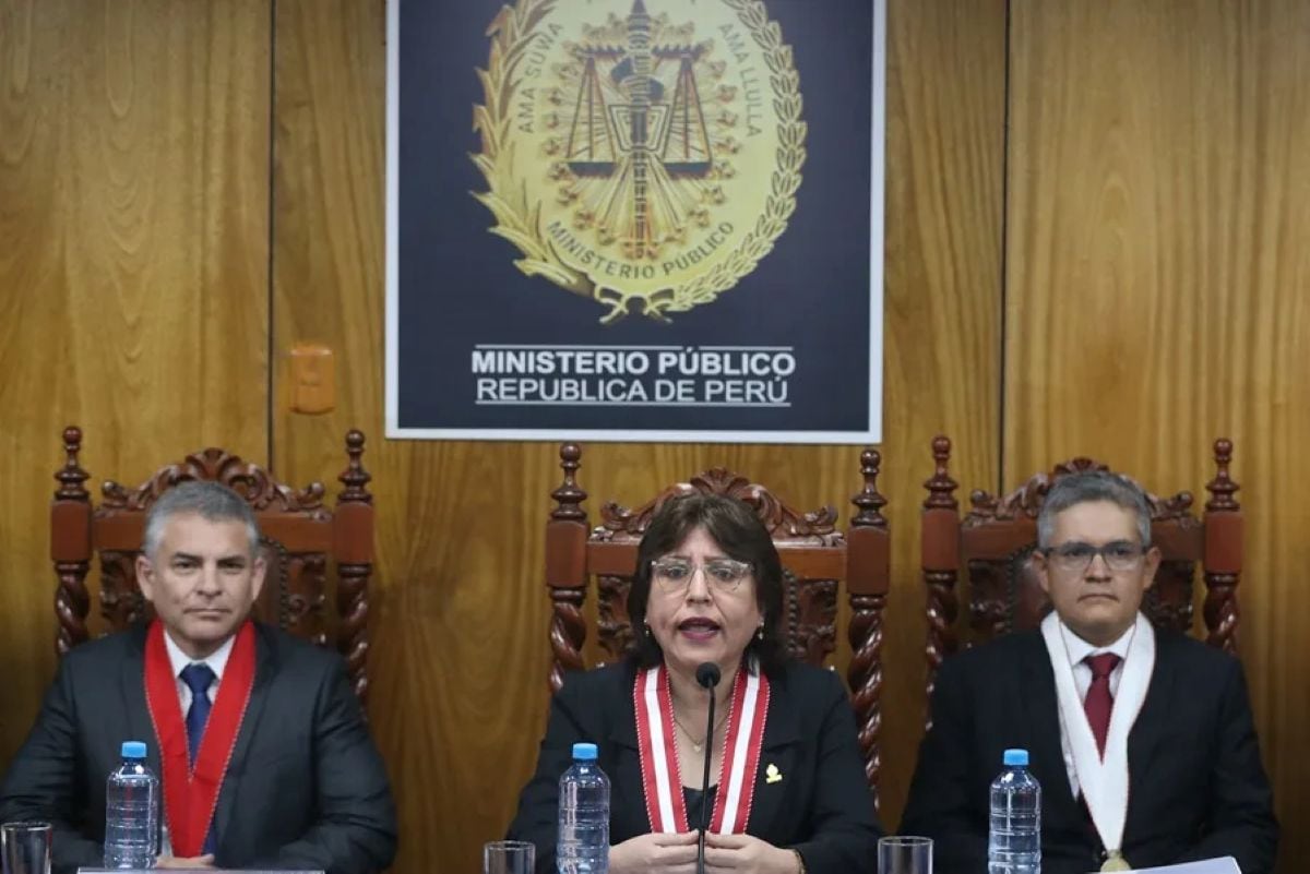 La Corte Superior de Lima ordenó reincorporar a Delia Espinoza como fiscal suprema titular del Ministerio Público. Foto: EFE.