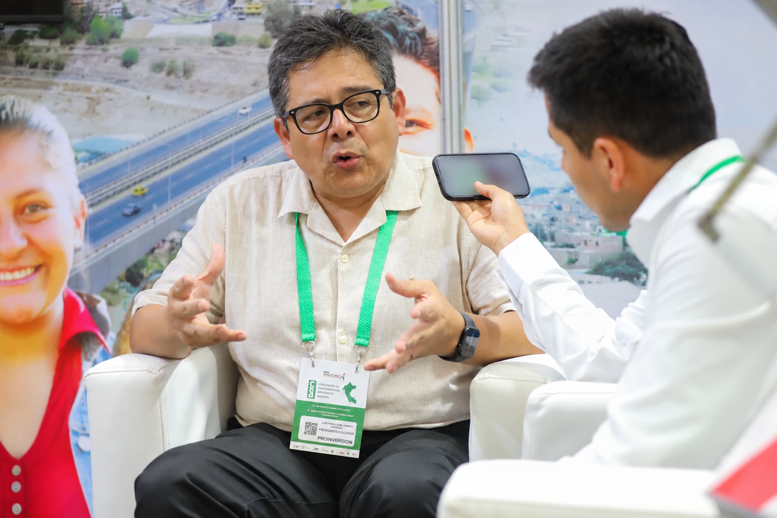 Luis del Carpio, de ProInversión, brindó detalles sobre la Hidrovía Amazónica. | ProInversión