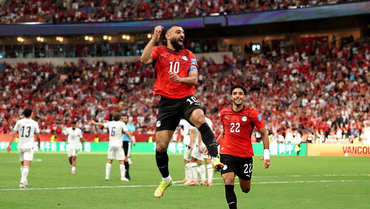 El seleccionador de Egipto, Hossam Hassan, lanzó este lunes un largo y apasionado mensaje de apoyo a Palestina durante su conferencia de prensa previa a los octavos de final del Mundial ante Argentina en Atlanta. (Foto: Getty Images)