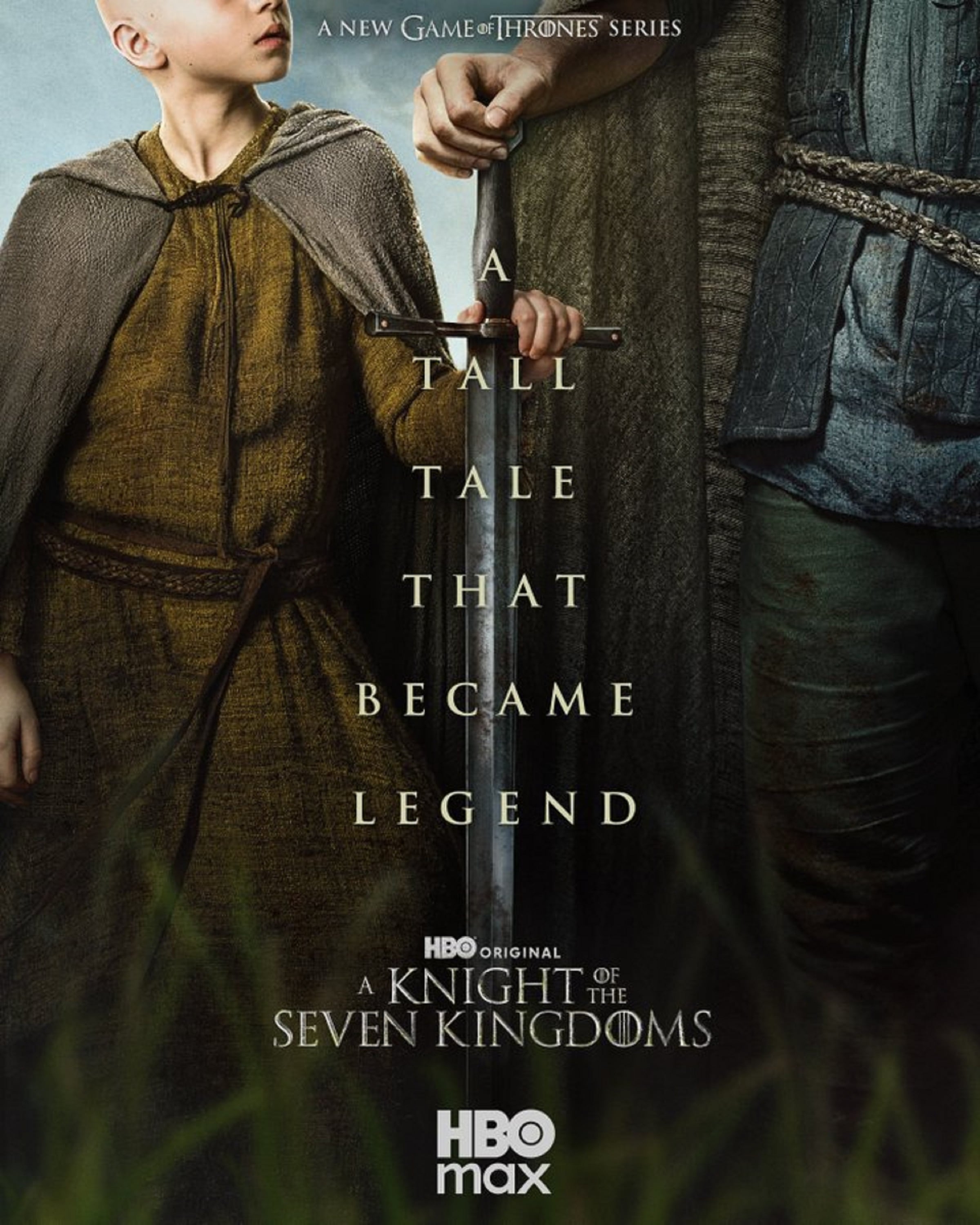 Ser Duncan el Alto (Peter Claffey) y su joven escudero, Egg (Dexter Sol Ansell) en el nuevo afiche de "A Knight of the Seven Kingdoms" (Foto: HBO Max)