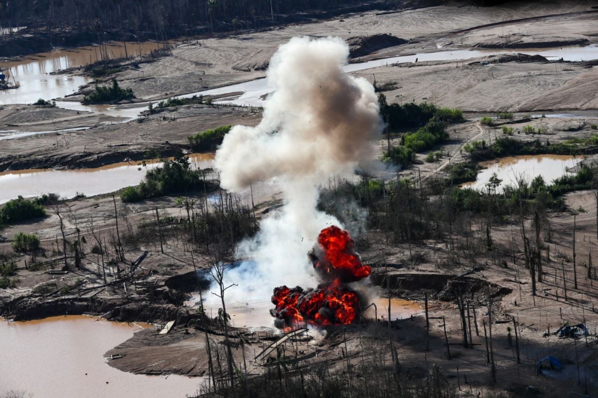 Zapata Ríos, titular de la Confiep, reiteró que economías informales, como la minería ilegal, ya han penetrado en la actividad política. Foto: PCM.