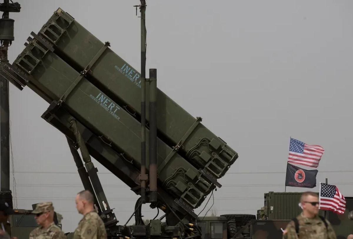 El mandatario afirmó que la producción de misiles Tomahawk y proyectiles para los sistemas Patriot continúa incrementándose en EE.UU. Foto: EFE.