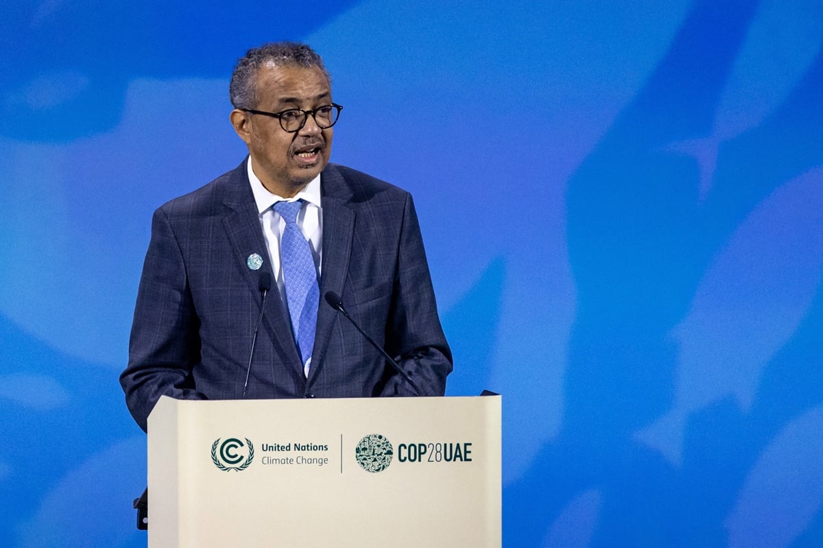 Tedros Adhanom Ghebreyesus, director general de la Organización Mundial de la Salud (OMS) (Foto de EFE/EPA/MARTIN DIVISEK)