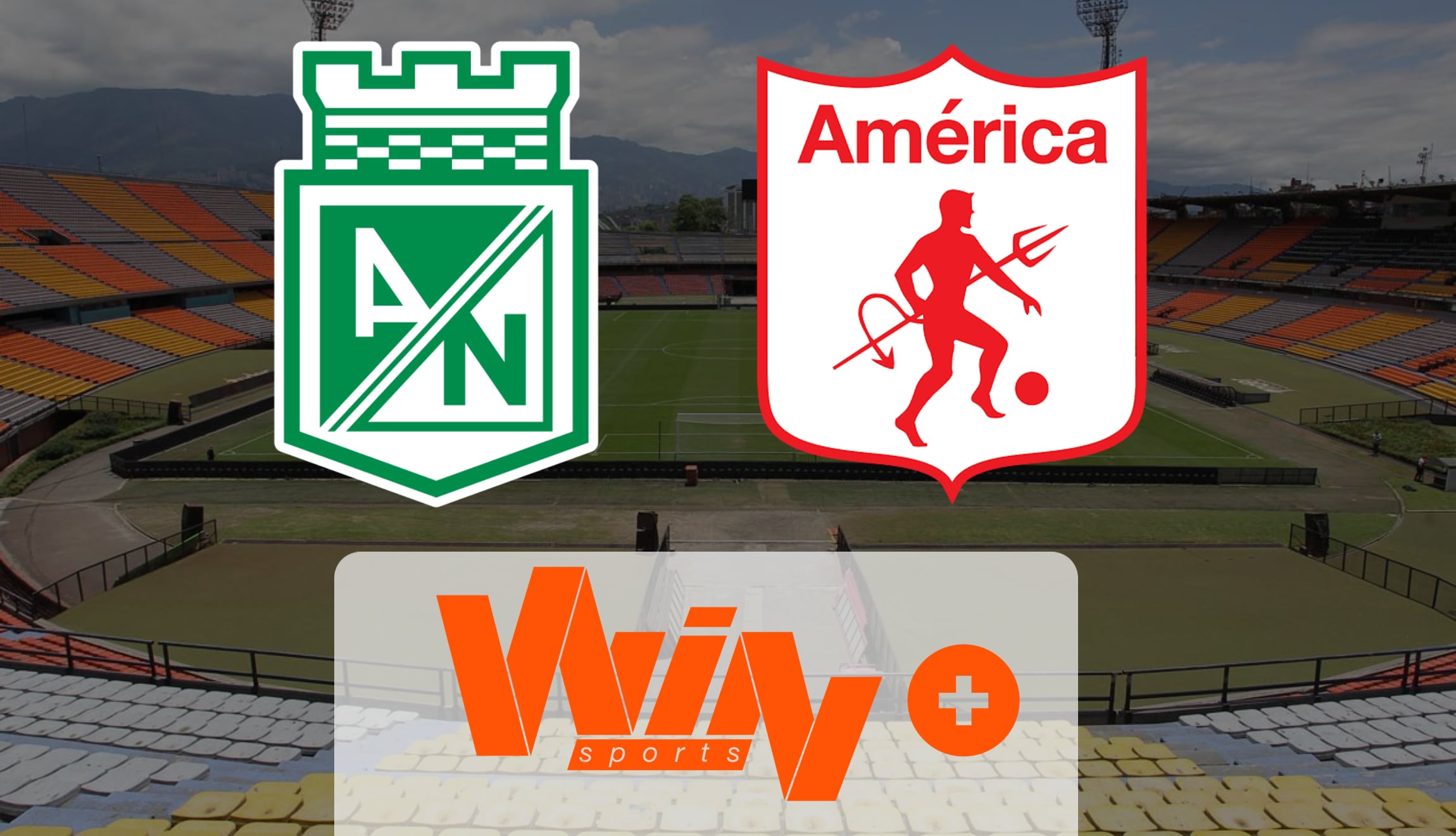 Mira la señal de Win Sports para seguir la transmisión de Nacional vs. América por la final ida de Copa BetPlay 2024. (Foto: Composición Mix)