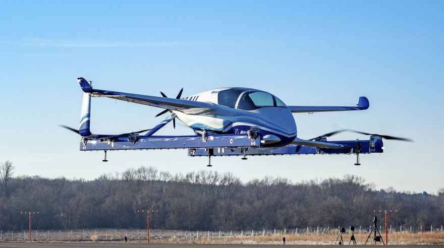 Los taxis voladores se convertirían en el medio de transporte del futuro (Foto: AFP)