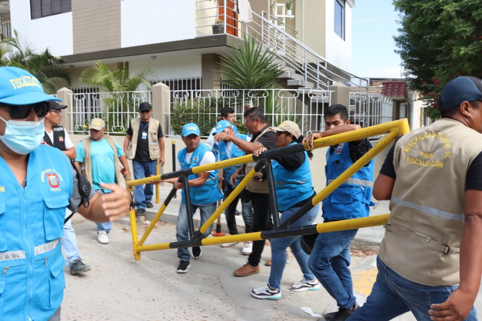 Las tranqueras son uno de los mecanismos más utilizados para bloquear el acceso a las playas. Foto: GEC.