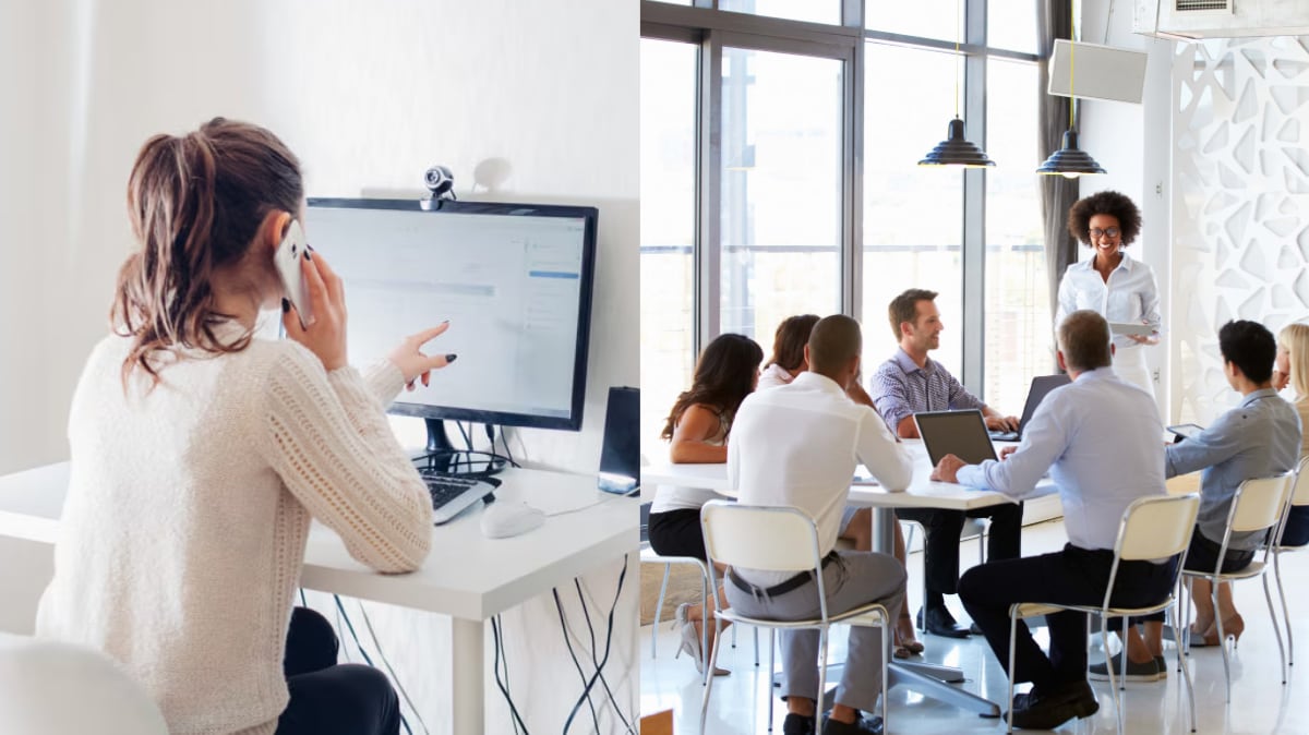 ¿Es ventajoso para las empresas y los colaboradores retomar el 100% de la presencialidad? (Composición: Gestión)