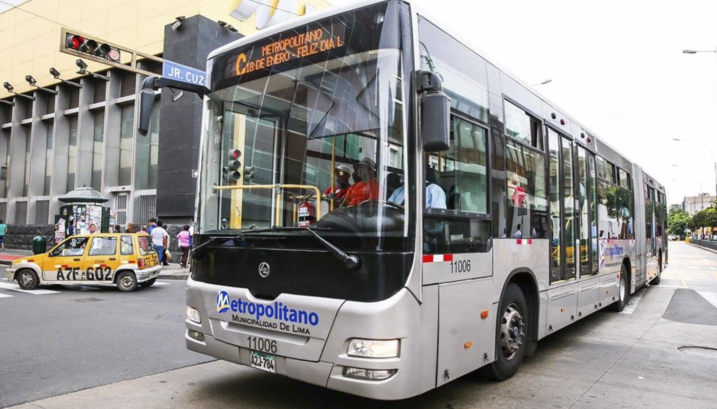 La ATU precisó que el Metropolitano aplicará modificaciones desde el miércoles 31 de diciembre. | Foto: Andina