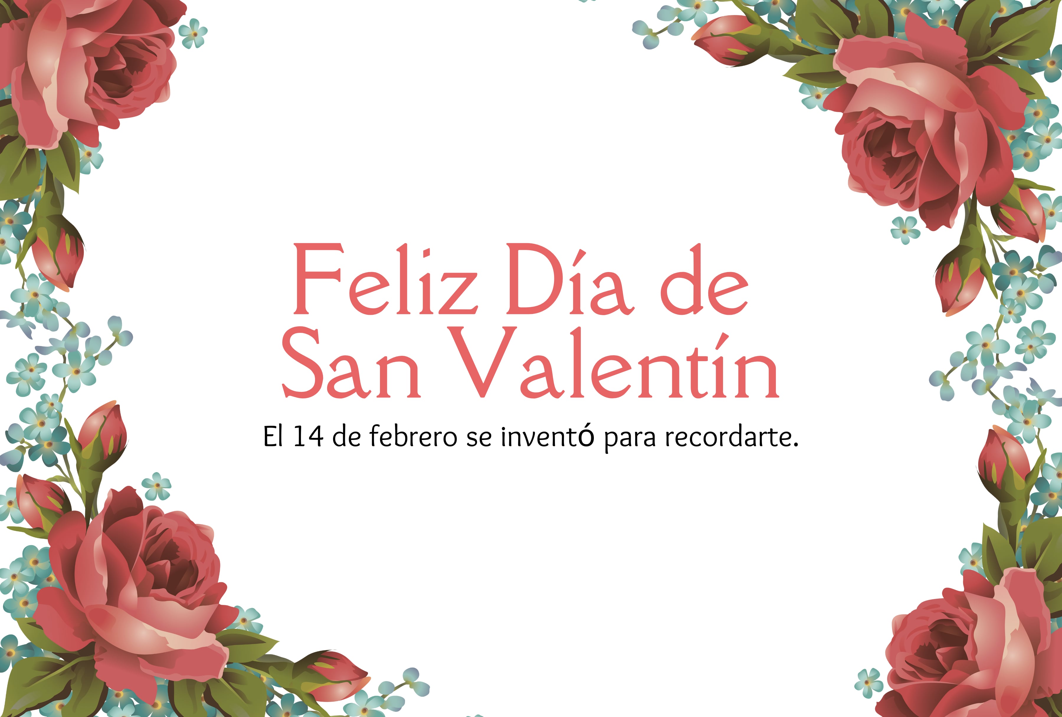 El 14 de febrero se inventó para recordarte. | Crédito: canva.com / Composición Gestión Mix