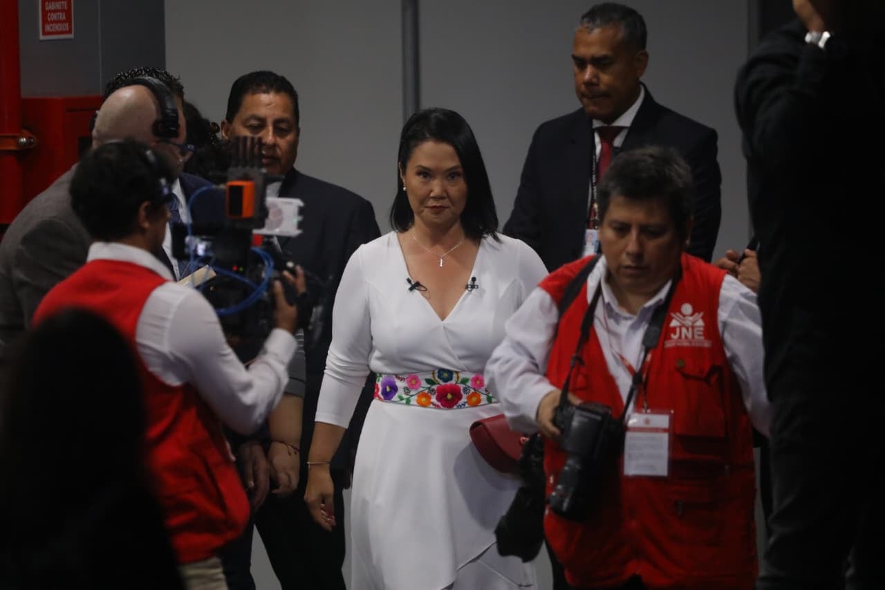 La lideresa de Fuerza Popular de Keiko Fujimori propuso un “Plan de Pacificación Nacional”. Foto: Antonio Melgarejo @photo.gec