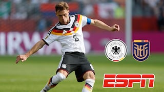 ESPN EN VIVO GRATIS — cómo ver partido Alemania vs. Ecuador por TV y Online