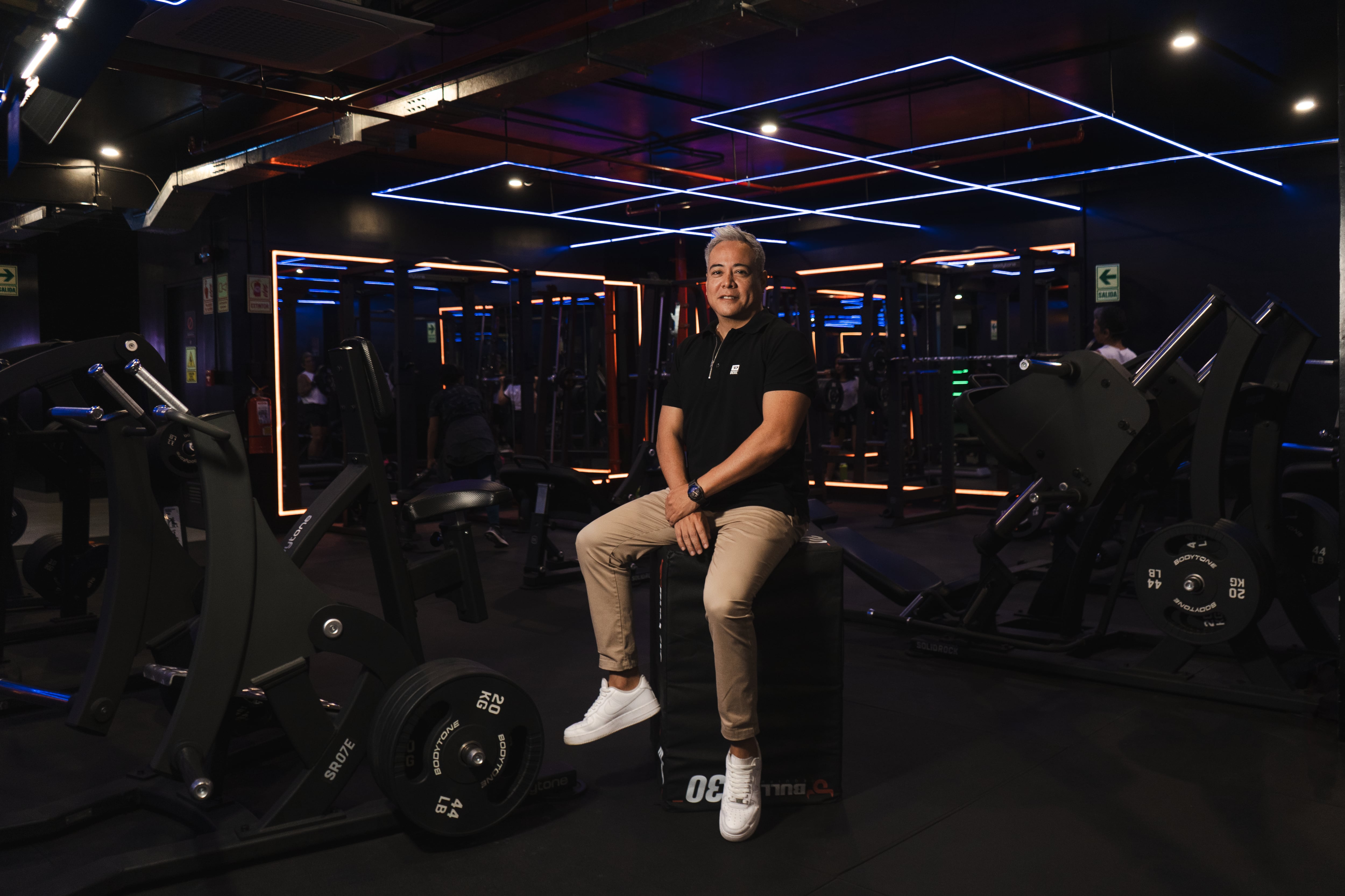 Carlos Domínguez, director de marketing de la cadena de gimnasios b2.