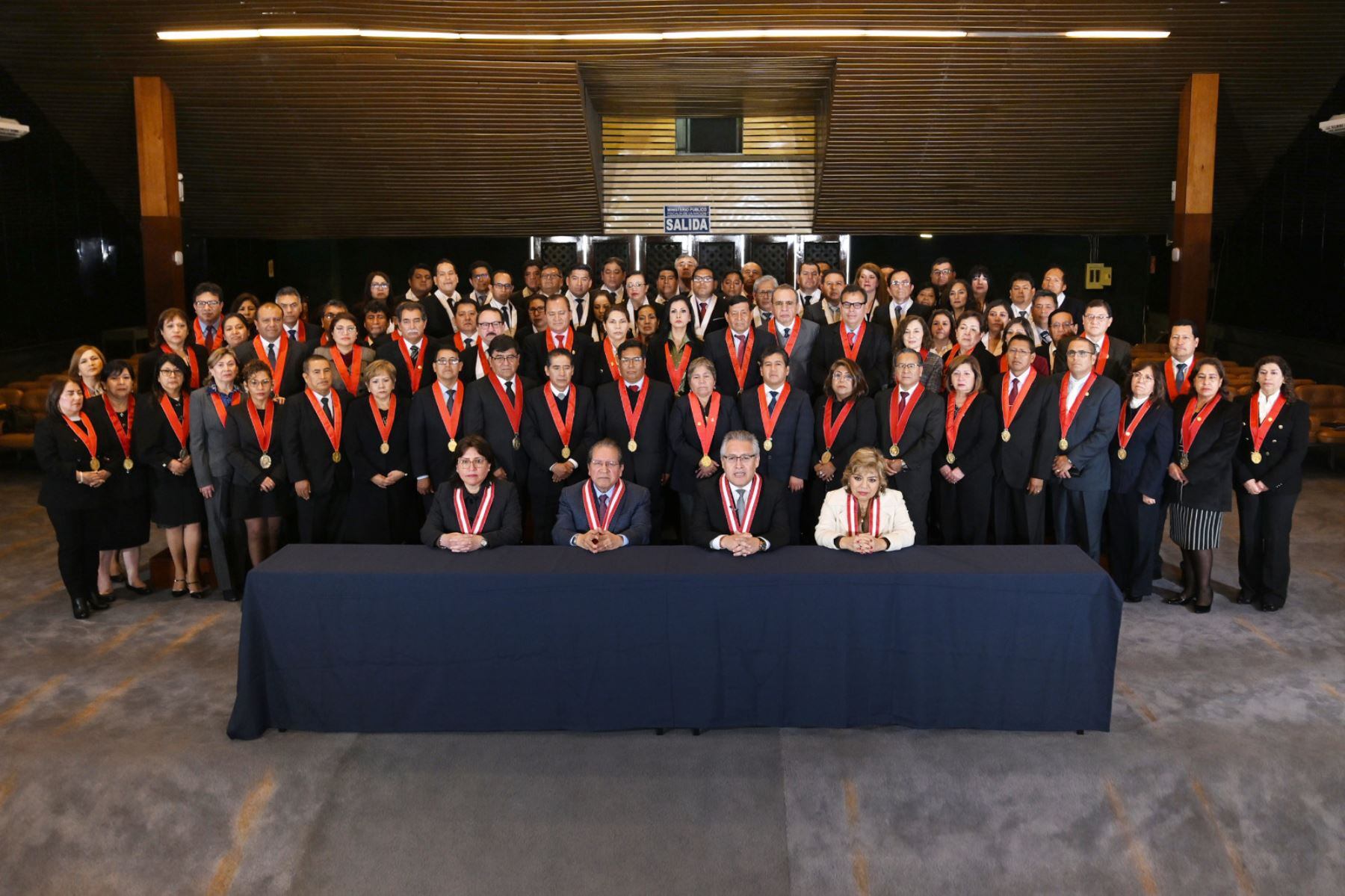 Fiscales advirtieron sobre la inconstitucional de la norma aprobada en el Congreso. Foto: Ministerio Público.