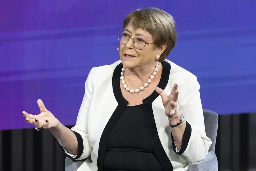 Michelle Bachelet.