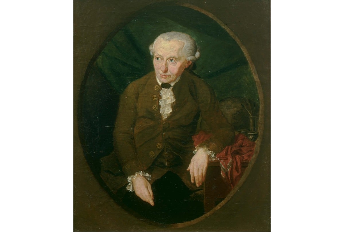 Retrato de Immanuel Kant por Gottlieb Doebler (1791). | Crédito: philosovieth.de