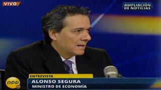 Alonso Segura: “Mi compromiso con el presidente Ollanta Humala es acompañarlo hasta el final”