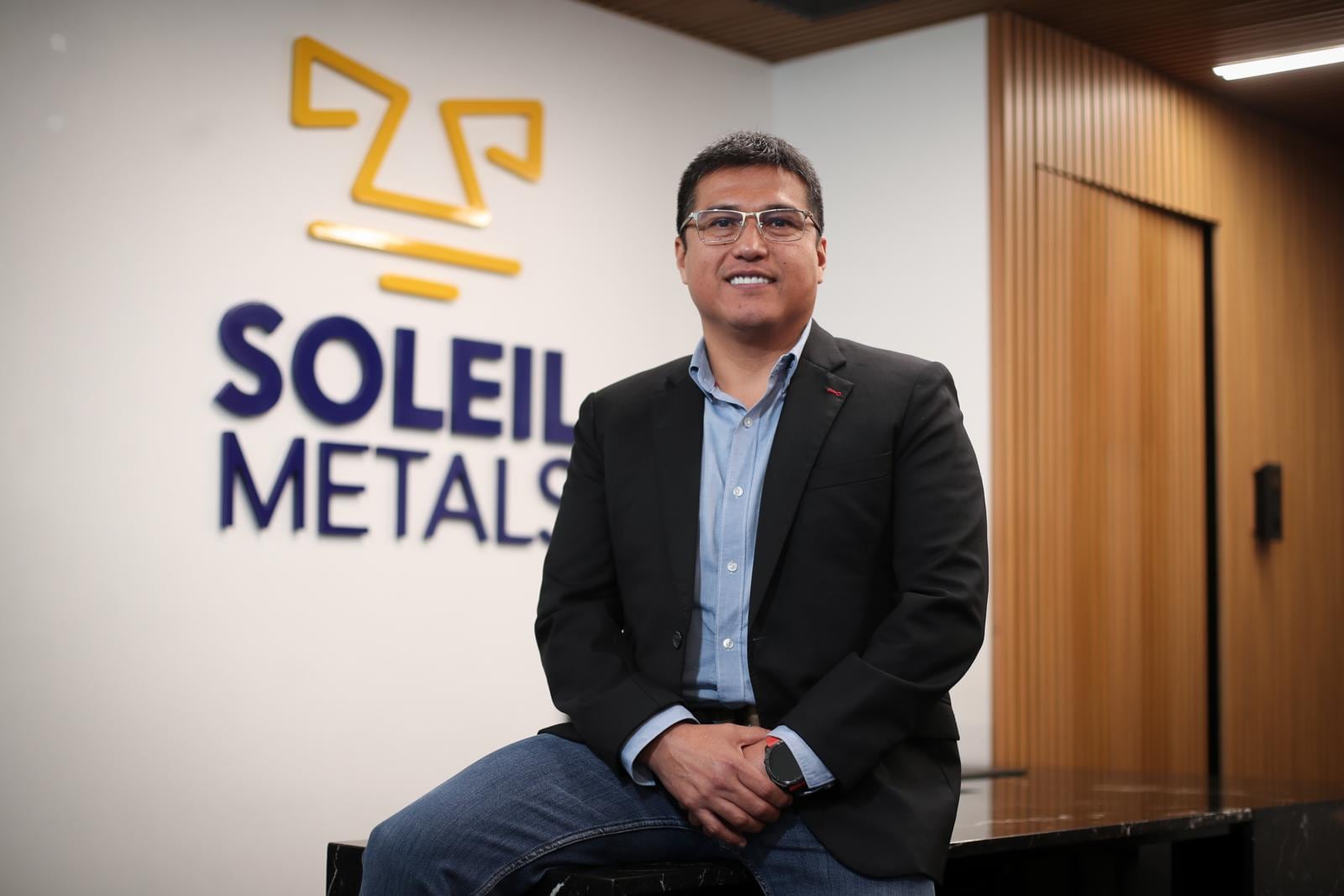 Iván Salas, gerente general de Soleil Metals y director de OCIM en el Perú.