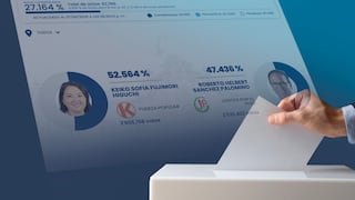 Resultados ONPE en vivo: así va el conteo oficial de votos entre Keiko Fujimori y Roberto Sánchez
