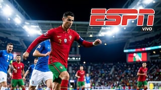 ESPN transmitió el partido amistoso Chile 1-2 Portugal (06/06/2026)