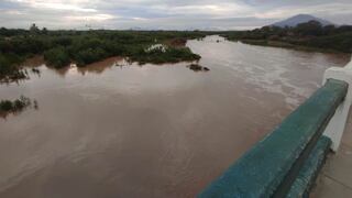 Río Tumbes llega al umbral rojo y nueve centros poblados están en riesgo