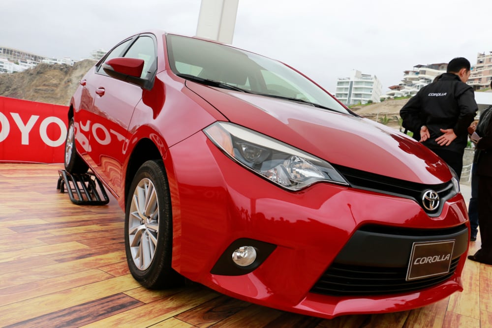 El nuevo Toyota Corolla llegó al Perú.
