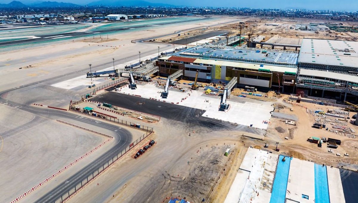 Nuevo terminal del Aeropuerto Jorge Chávez contará con avances logísticos. Foto: Andina