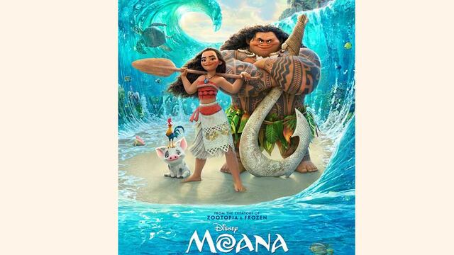 "Moana", el último éxito de Disney, mantiene el dominio en la taquilla de EE.UU.