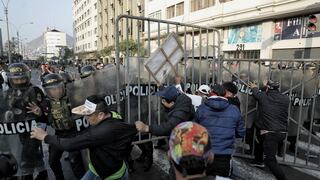 Paro de transportistas: se registran enfrentamientos en la avenida Abancay