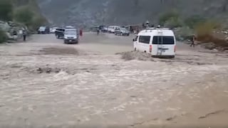 Sutran reporta 16 vías con tránsito restringido por lluvias y huaicos a nivel nacional