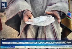 Familias en Puno soportan heladas extremas que afectan sus actividades diarias y alimentación