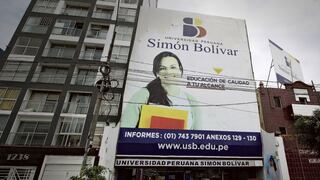 Sunedu niega licencia a Universidad Simón Bolívar y deberá cerrar en un plazo máximo de dos años