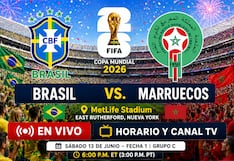 ▷ ¿A qué hora juegan y en qué canal transmiten Brasil vs. Marruecos EN VIVO hoy por Mundial FIFA 2026?