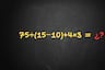 Desafía tu mente: resuelve este reto matemático 75÷(15−10)+4×3 en solo 7 segundos