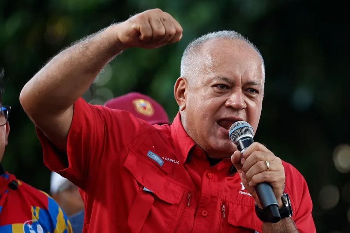 Fotografía de archivo de Diosdado Cabello. Foto: EFE/ Miguel Gutierrez