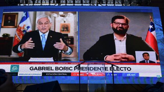 Boric y Piñera comienzan la sucesión en Chile en medio de una caída de los mercados
