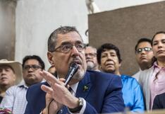 El Congreso de Guatemala desconoce al partido del presidente electo