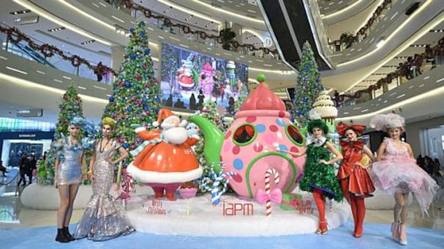 China y Dubai se rinden ante el espíritu navideño