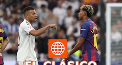 América TV transmitió el clásico FC Barcelona 3-2 Real Madrid por la Supercopa de España 2026